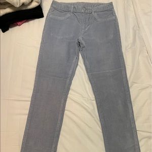 Bluish Gray Gap Girls Corduroy Pants Size 12